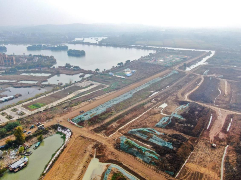 江苏省水利重点工程建设一线行｜筑牢防洪之盾，护洪泽湖碧水安澜